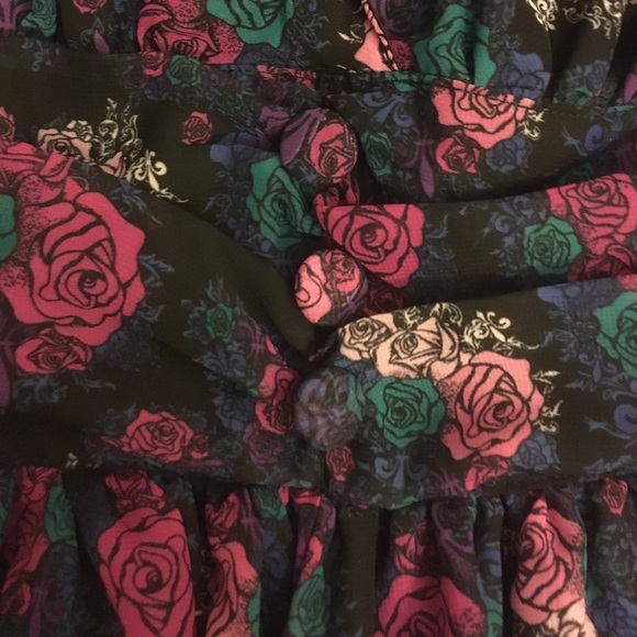 Vintage rose dress - Picture 3 of 4