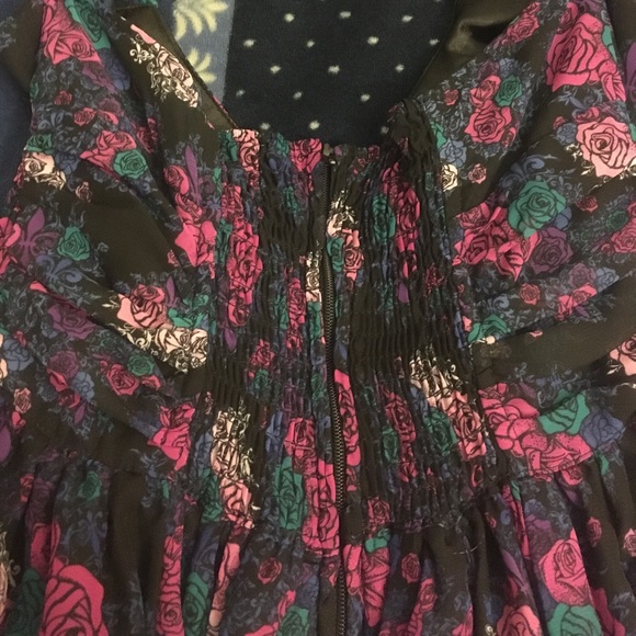 Vintage rose dress - Picture 4 of 4