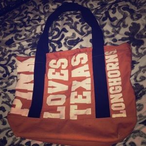 Texas Longhorns VS Pink bag