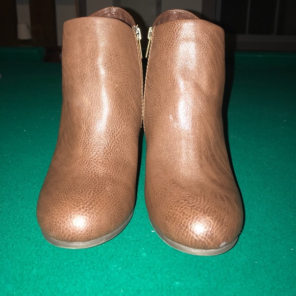 Brown Heeled Bootie - Picture 2 of 3