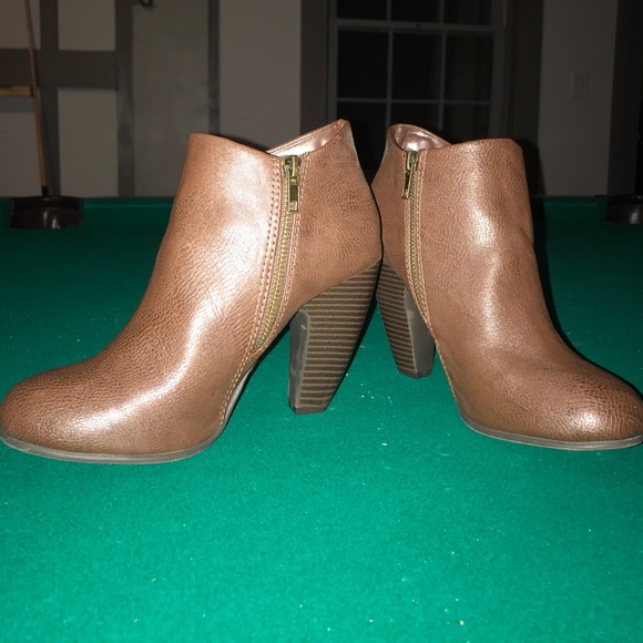Brown Heeled Bootie - Picture 3 of 3