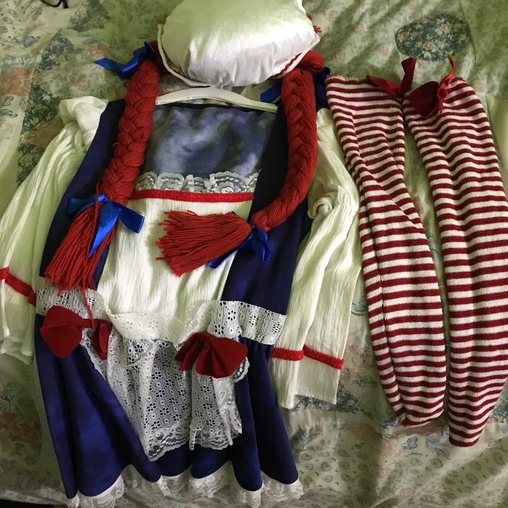 Sexy Raggedy Ann costume !! 😁