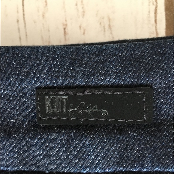 -new- KUT from the kloth • Dark Denim Trousers - Picture 4 of 8