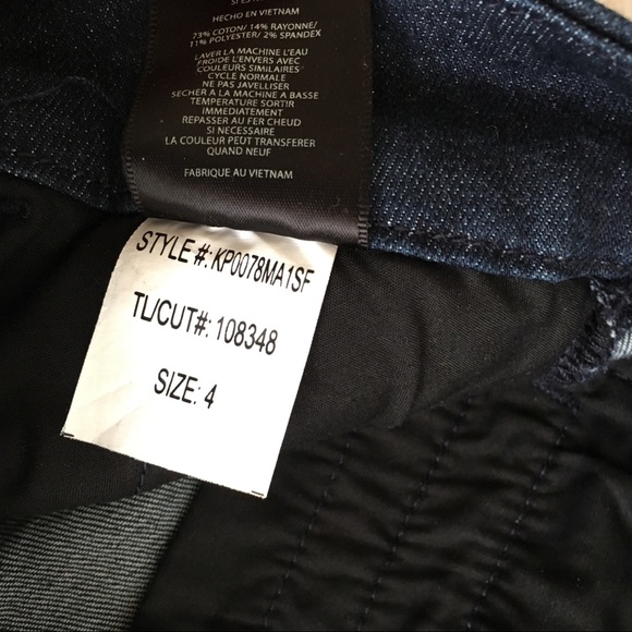 -new- KUT from the kloth • Dark Denim Trousers - Picture 6 of 8