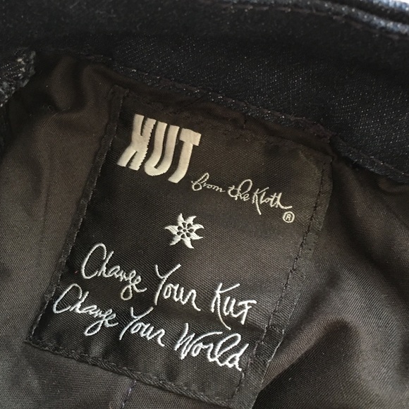 -new- KUT from the kloth • Dark Denim Trousers - Picture 7 of 8