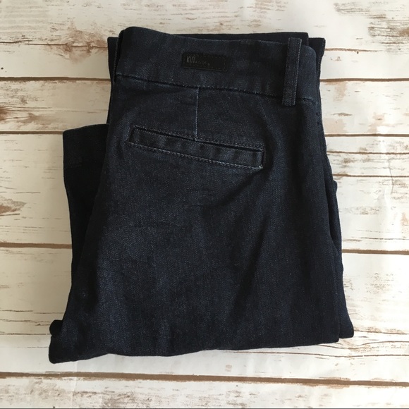 -new- KUT from the kloth • Dark Denim Trousers - Picture 2 of 8