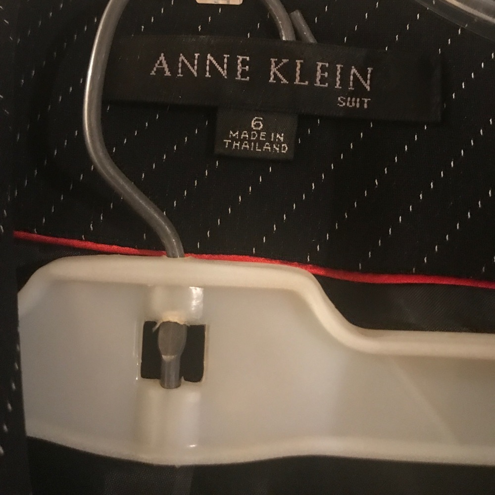 Aline black with white dashmark pattern skirt suit - Picture 3 of 4