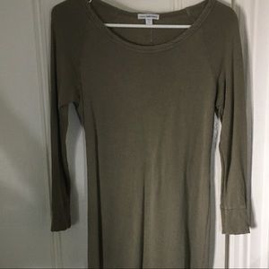 James Perse Sweatshirt Dress.