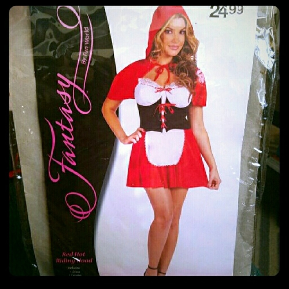 Sexy Little Red Riding Hood Halloween Costume