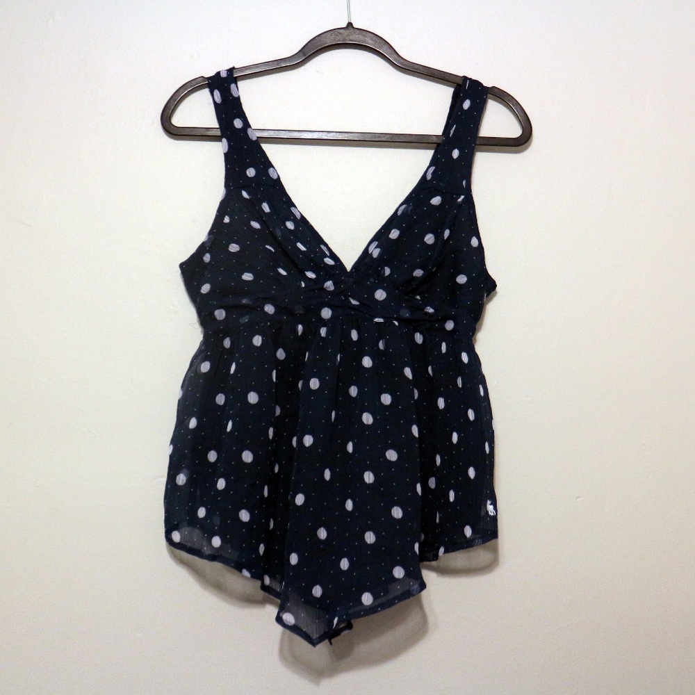 A&F Polka Dot Blouse