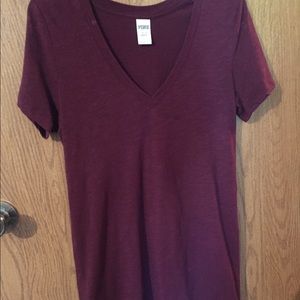 2 VS PINK V-Neck Tees