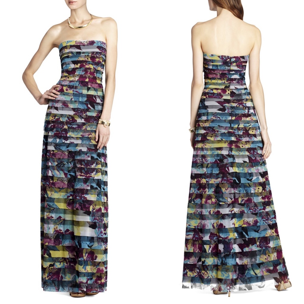 NWT BCBG Dharma Strapless Gown