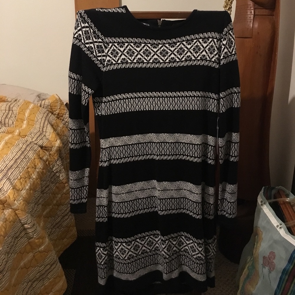 Black and white Cynthia Rowley Dress