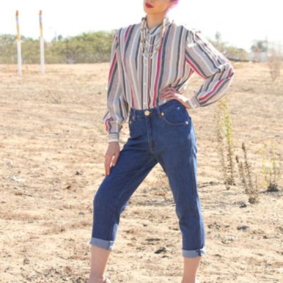 Moschino Denim - MOSCHINO VINTAGE HIGH WAIST JEANS