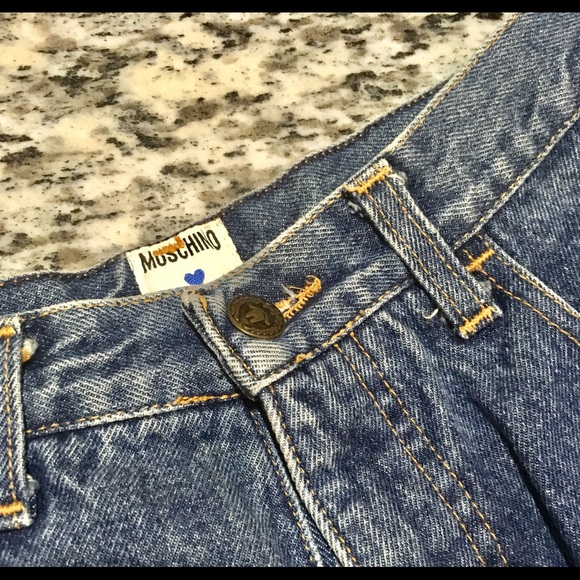 MOSCHINO VINTAGE HIGH WAIST JEANS - Picture 3 of 7