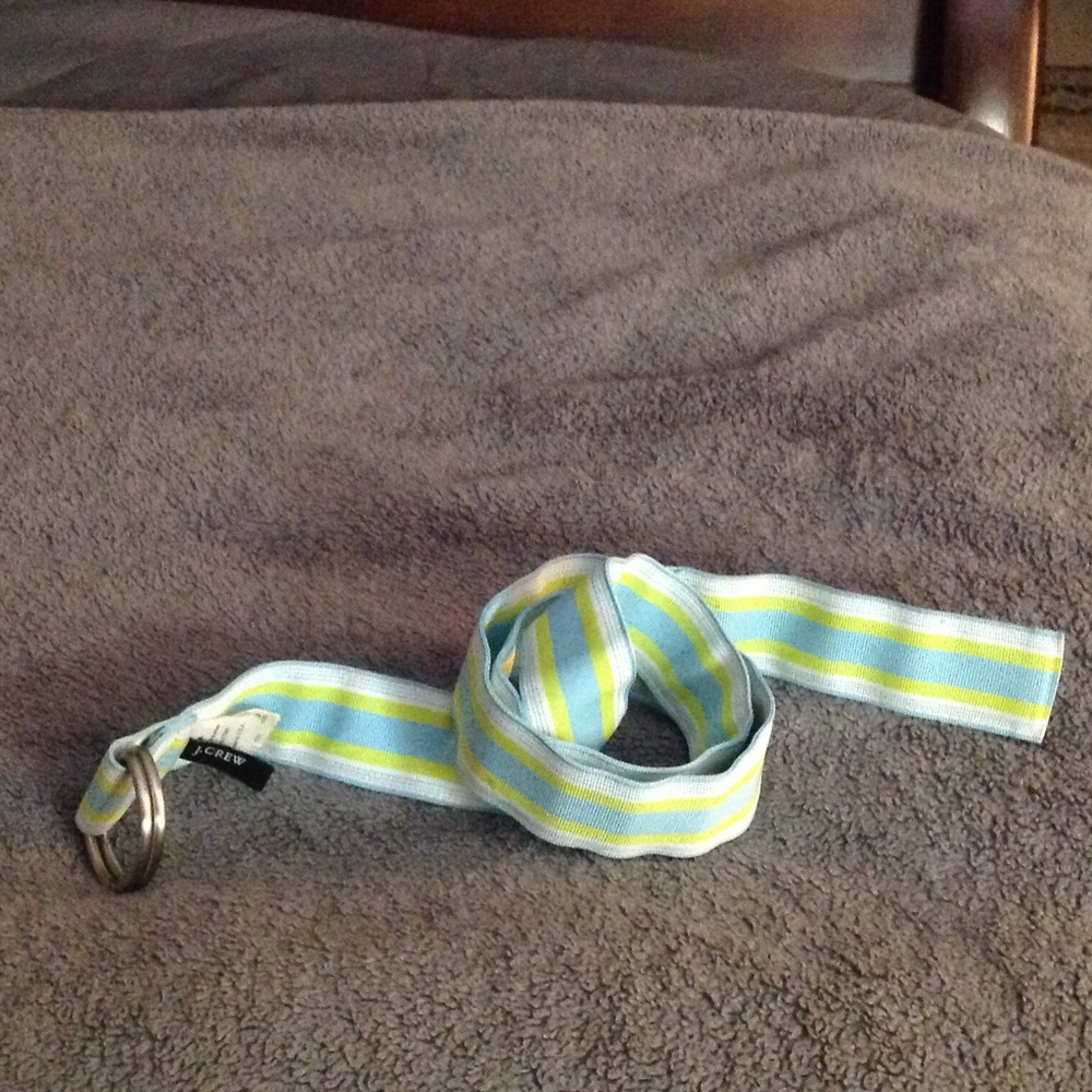 J.CREW small/ med stripe belt