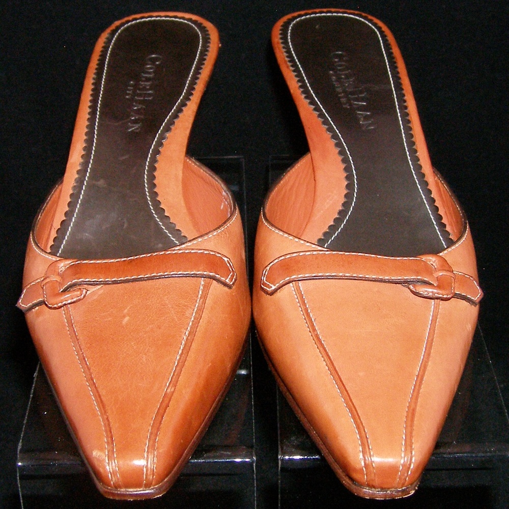 Cole Haan Country D12399 buckle slip on mules 6B - Picture 5 of 8