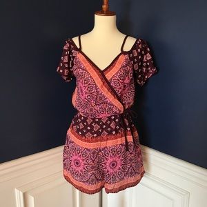 Cold Shoulder Romper