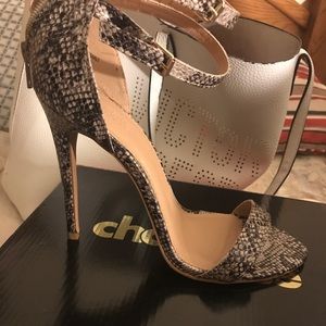 Beautiful snakeskin heels