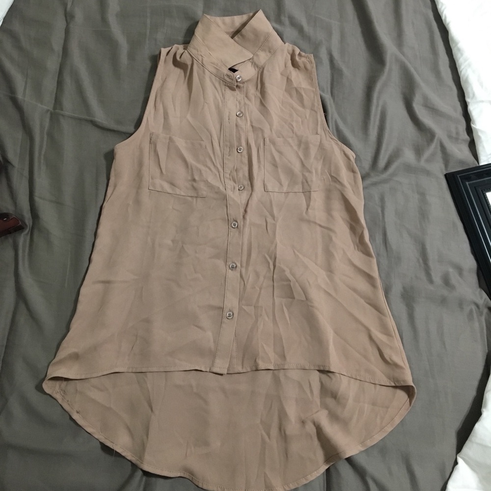 Tank top chiffon blouse