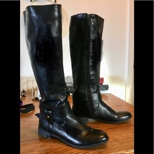 Chic Black Nine West boots sz 7