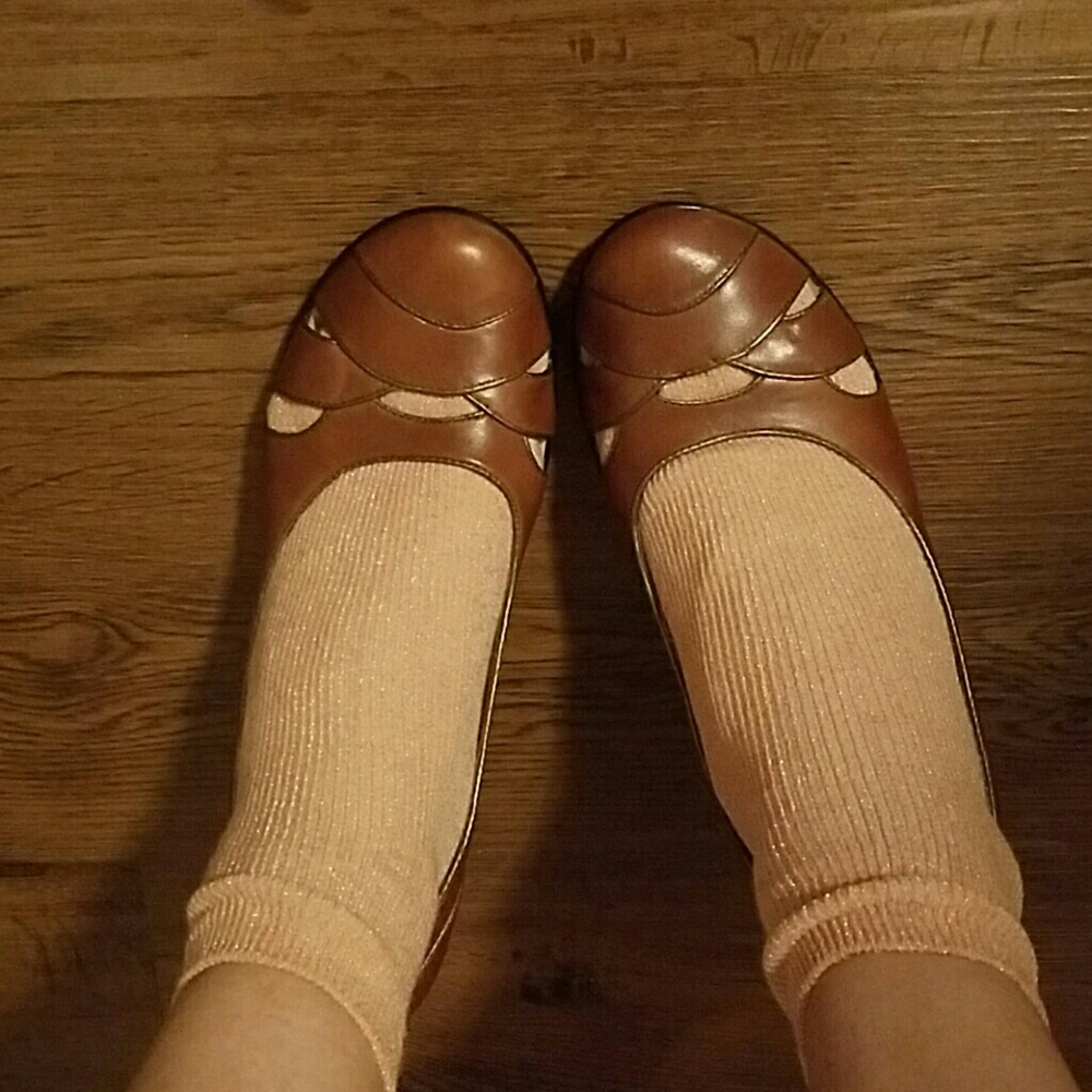 Sofft cognac leather heals