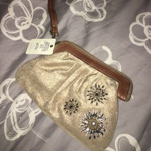 Fossil Embellished Clutch/Wristlet