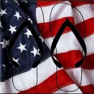 AMERICA FLAG MAT SLIPPER