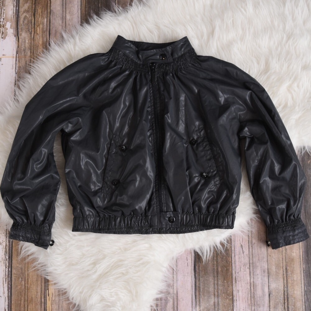 Kitson button up bomber biker jacket. Kitson