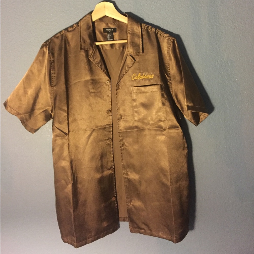 Short button up
