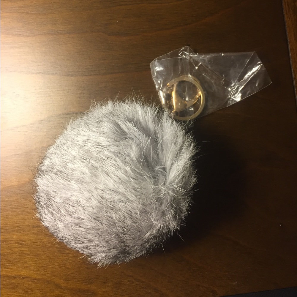 Never Used: Genuine Fur Bag Pom