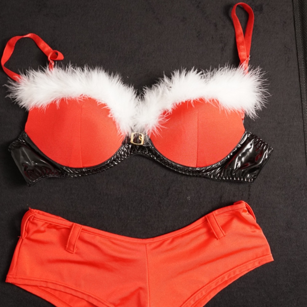 Padded Bra and Booty short Set
