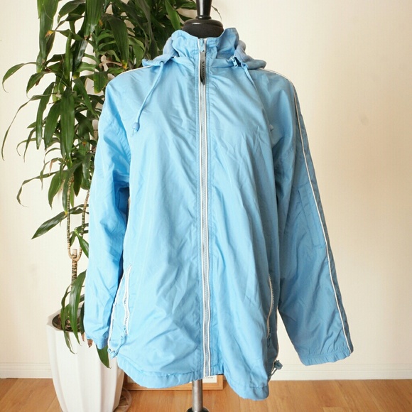 sky blue windbreaker