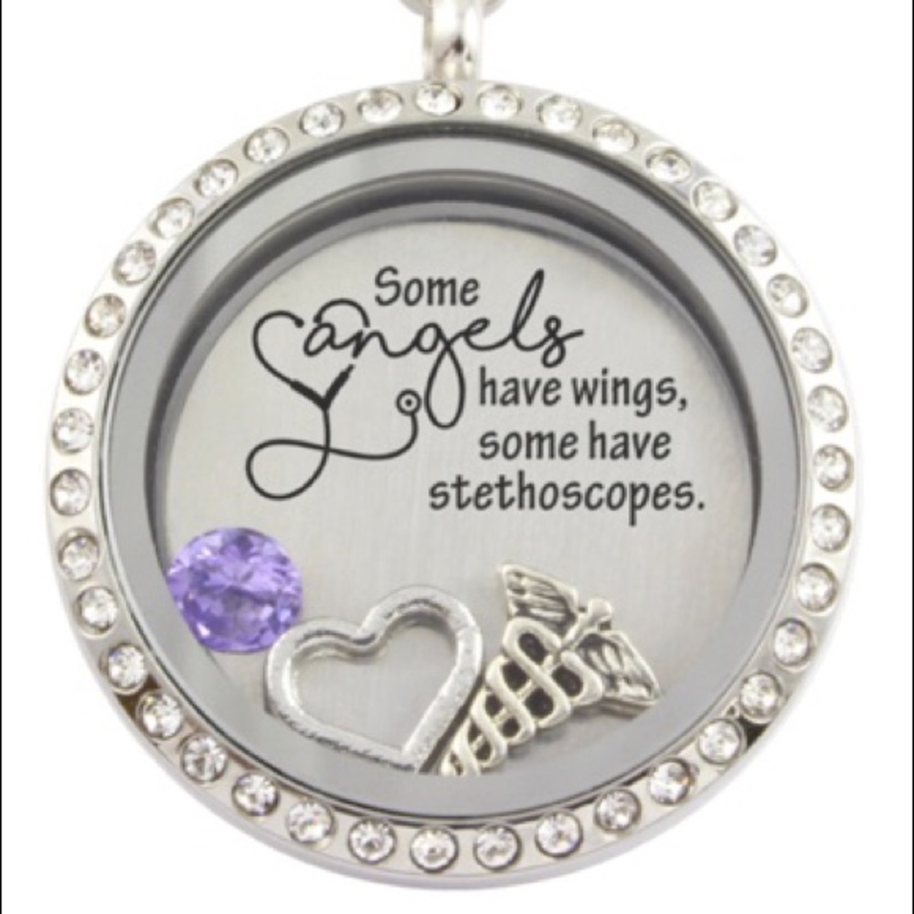 Customize a Badge Clip Locket for Nurses/Teachers!