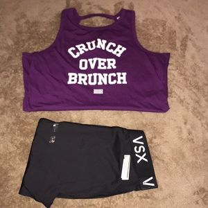 VS Sport Legging Tight and Tank Top