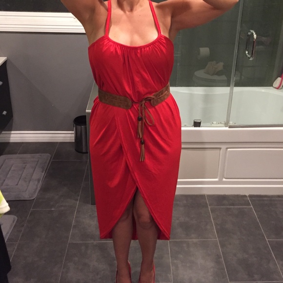 🔥Classic sleek & sexy maxi dress with from slit - Picture 4 of 4