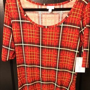 Lularoe Ana XL plaid. Just in time for fall.