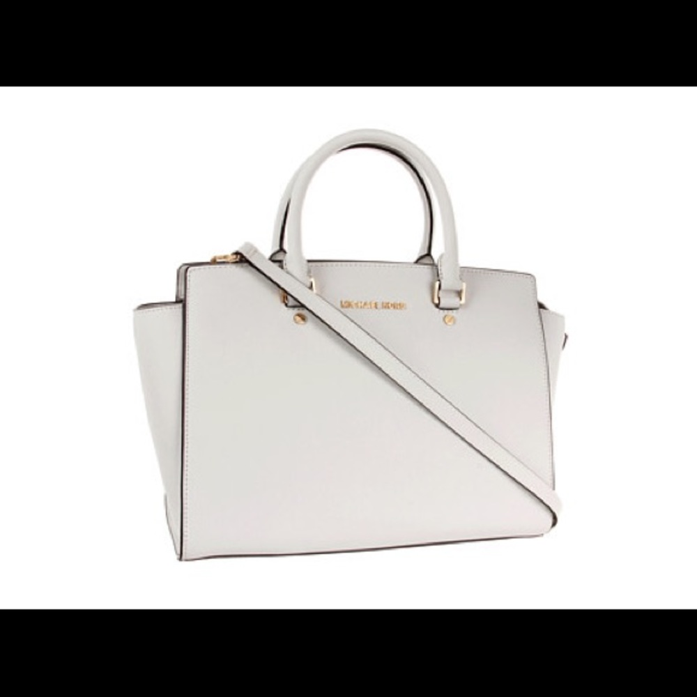 Michael Kors Selma Large in Vanilla