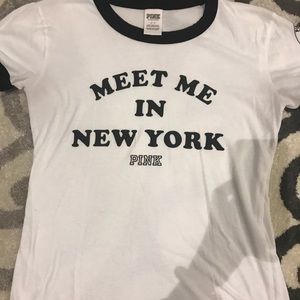 Meet me in New York ringer tee