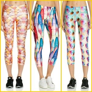 💛💛💛 ZARA TEREZ CAPRI PERFORMANCE LEGGINGS