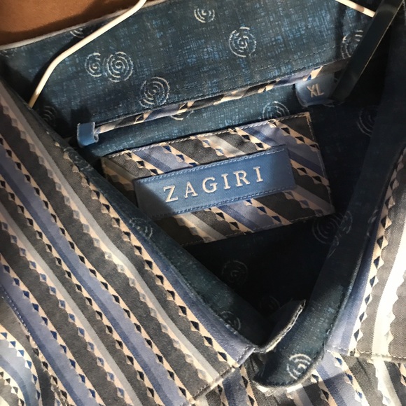 Zagiri Button Up Dress Shirt - Picture 5 of 5