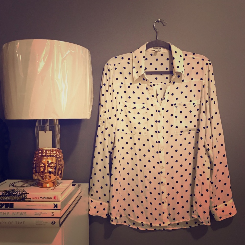 Polka dot portfolio shirt