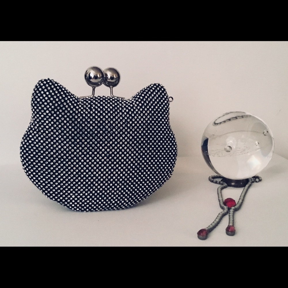 Cat 2 toned cocktail purse ❤️ - Picture 2 of 8