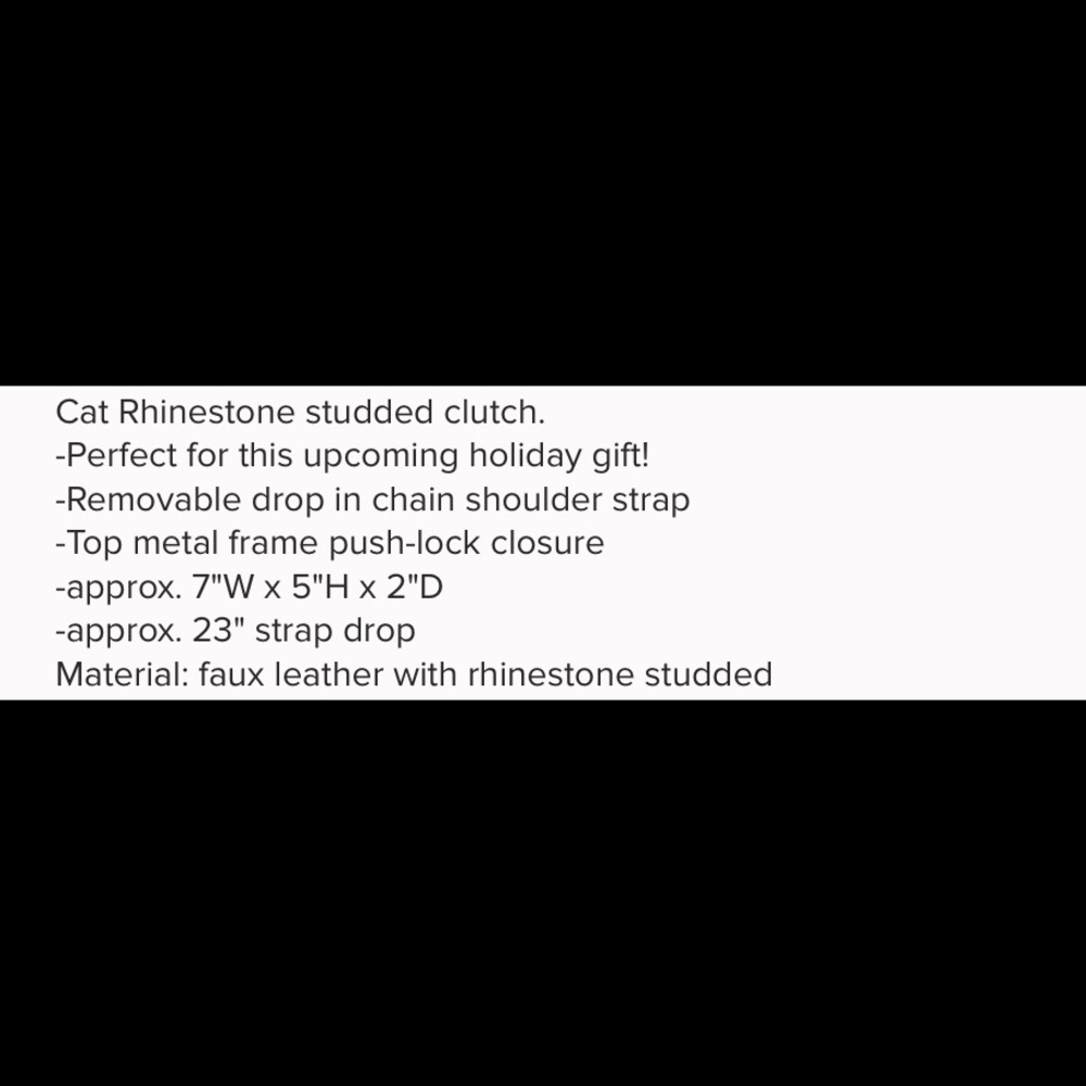 Cat 2 toned cocktail purse ❤️ - Picture 8 of 8