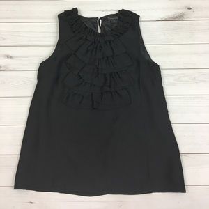 Ruffle Black top