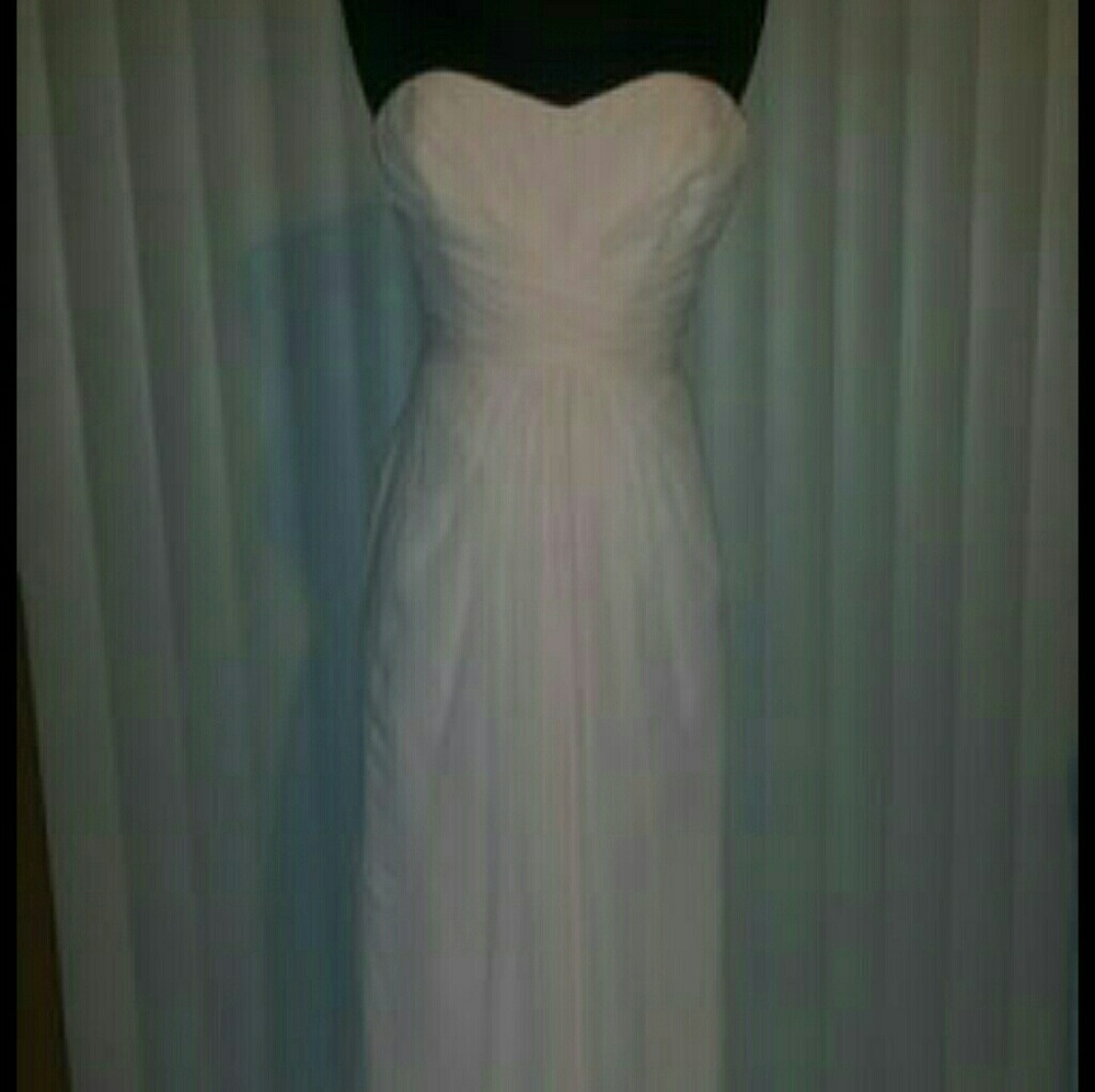 David Bridal petal dress NWT