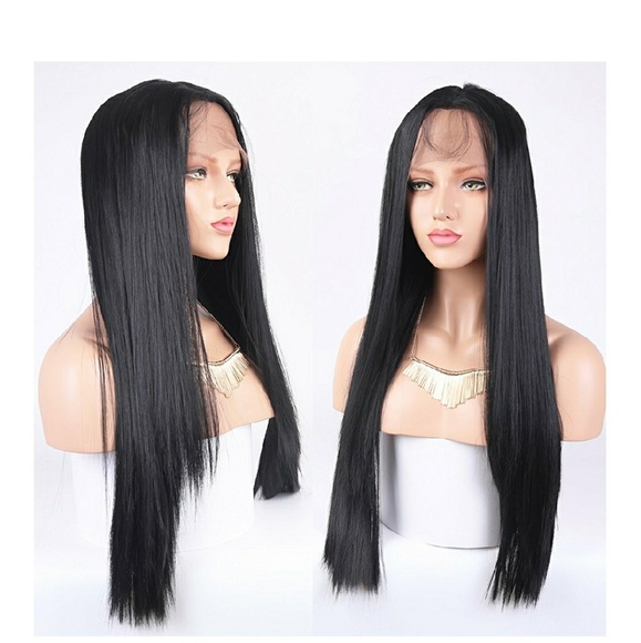 24 HOUR-SALE Straight Lacefront Wig 22-26 inches main image 4