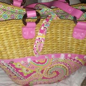 Vera Bradley beach bag like new very cool bag