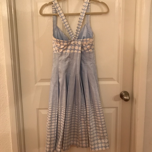 Optical Illustion Dot Dress Sz 6 NWT Calvin Klein - Picture 2 of 7