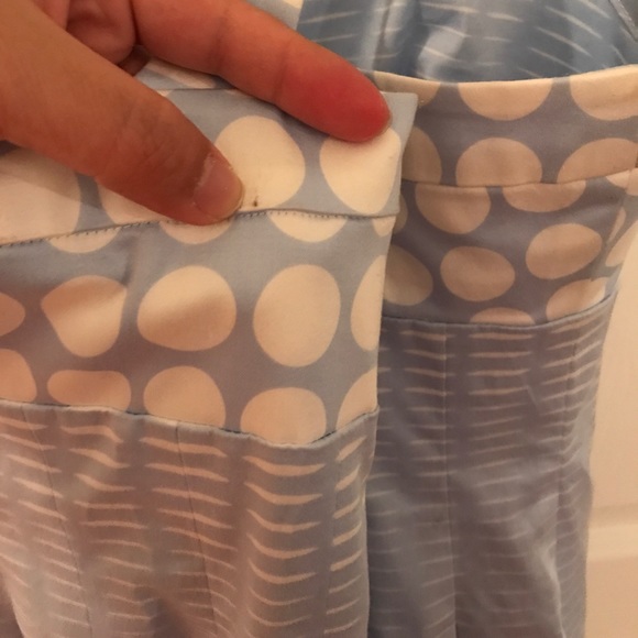 Optical Illustion Dot Dress Sz 6 NWT Calvin Klein - Picture 3 of 7